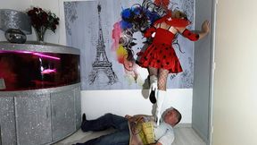 Lady Bug Danielle Trampling in Big Boots (4K)