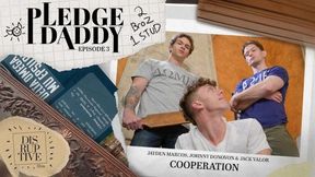 DISRUPTIVEFILMS Pledge Parent three DUAL DOMED Lad Jock SMACKED & double anal intrusion'd