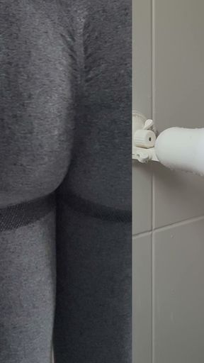 Fuck, piss and cum on my fake pussy!   Clip 2