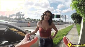 ”Roadside XXX - Booty fuckdoll stranded & ravaged roadside”