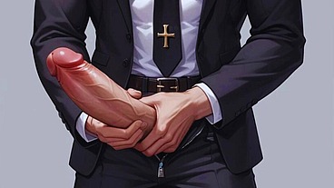 Evangelical missionary reveals he likes to fuck and give ass in church. Anime Hentai