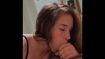 Catherine Grey sucks dick