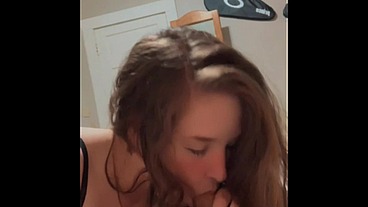 Catherine Grey sucks dick
