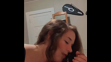Catherine Grey sucks dick