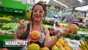 Big-bootied, sex-starved Colombian sweetheart craves massive meatpacking session after shift - MAMACITAZ