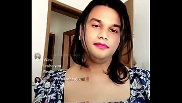 Indian crossdresser daily routine life