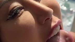 Asian GF gets a BBC milking in public