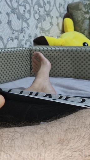 Powerful moment from &quot;A ruined orgasm of a big dick, a lot of sperm, fountains of sperm, screams and moans of daddy.&quot;