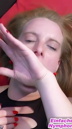 Key moment from "German cum slut on an amateur creampie sex party"