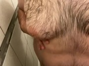 My Moobs in the Shower