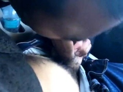 Car blowjob with CIM