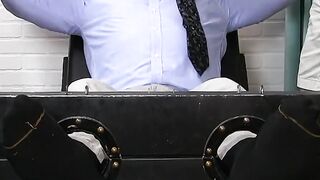 Foot Fetish Bondage - Foot Domination with Kinky Submissive Guy