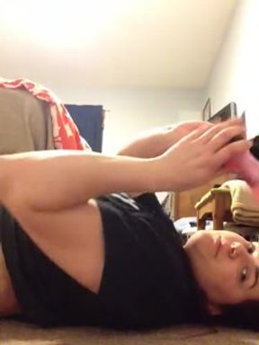 Gapping pink asshole