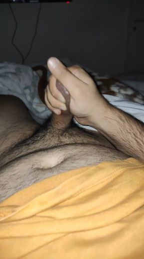 Amateur Hairy cumming