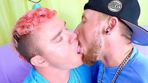 Hot Gay Kissing With JC & Leo - JC Dickerson & Leo Blue