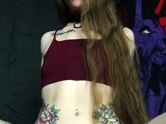 Hottest brunette solo webcam masturbation 2