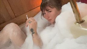 Bubble bath pleasure