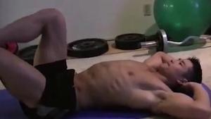 cumfu.com: How Peter Got Clean After His Steamy Workout