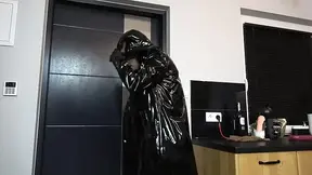 Encased in nylon with cum play