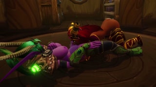 Warcraft Elfs are Having a Lesbian Experience Eating Pussy | Warcraft Porn Parody