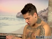 Tattooed cutie Mickey hammering his sweet butt buddy