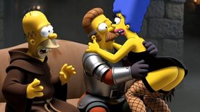 Private Cuckold Club. Exclusive 3D Simpsons Cartoon Parody