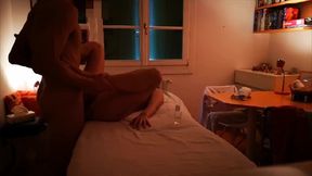 Professional Masseur Makes A Stranger Woman Cum 3 Times And Cums On Her Belly