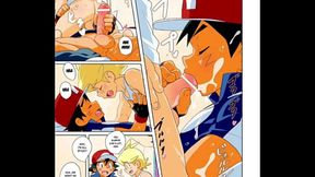 Pokemon ash and clement comic
