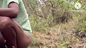 Straight village boy first time blowjob after outdoor fun