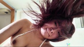 Mami Kawai's Passionate Bathroom Self-Pleasure Experience