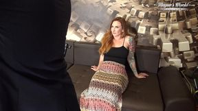 behind the scenes of big tit milf sophia locke rimjob and fucking
