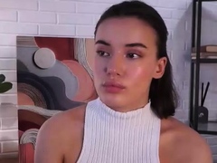 Horny Brunette Slut Solo Pussy Masturbation