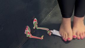 Barefoot Color Crush – Juicy Explosion Under My Feet