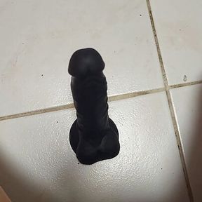 Cum on dildo