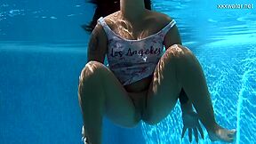 Fat Chick Puzan Bruhova Swimming Pleasure