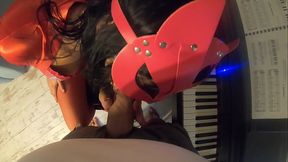 Adventures of MilfyCalla ep 96 First piano lesson