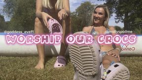 Worship Our Crocs with @mollyspoilme