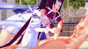 Columbina Blowjob - Genshin Impact