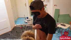 XiaoYu – I fucked my construction worker and he cum in my mouth [SG_082]