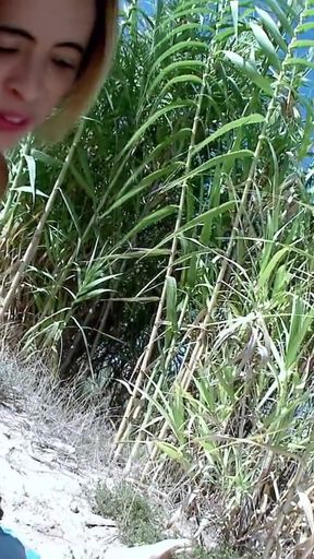 Brazilian MILF Bramilf Beach Pickup - Blowjob, Fucking &amp; Facial Cumshot   Clip 1
