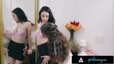 Buxom Bridesmaids Seduce Their Sexy Wedding Planner