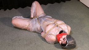 MN27 Japanese Girl Nene Bound and Gagged in Rainwear Part5 (HD)