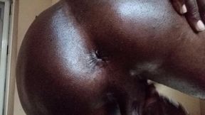 Big Black Cock Lonely and Masturbation and Cum
