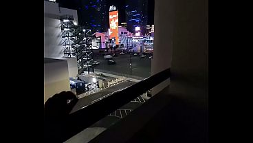 Vegas balcony quickie