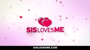 I Record My Stepsister Swallowing My Jizz