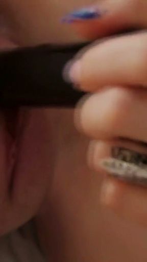 Brunette Lesbians alone at home   Clip 3
