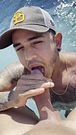 Zacgrey  fierce thrusts flood the face with thick white cum