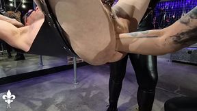 mistress baton & miss scarlet graves: prostate milking