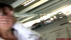 PAWG Mom Naudia Brown taking teen cock like a slut