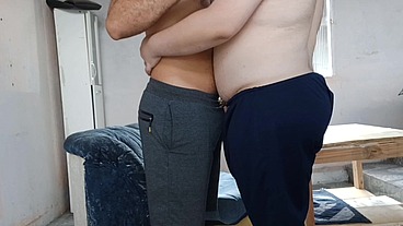 A neighbor fucked me on the roof, a young delivery guy came in my mouth, and I woke up with a hot guy sitting on my dick (complete trilogia)